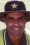 Portrait of Waqar Younis